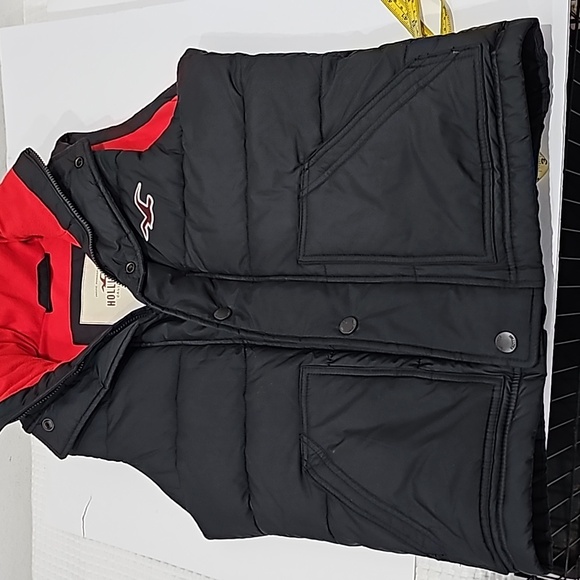 Hollister Puffer Vest Black Size S - Picture 9 of 9